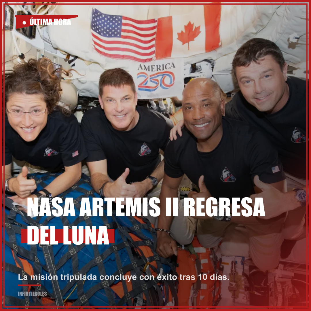NASA Artemis II completa su misión lunar con éxito